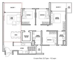 Blk 475A Parkland Residences (Hougang), HDB 5 Rooms #553183761